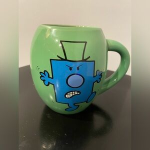 Mr. Grumpy Mr. Men Little Miss Green and Blue Character Mug